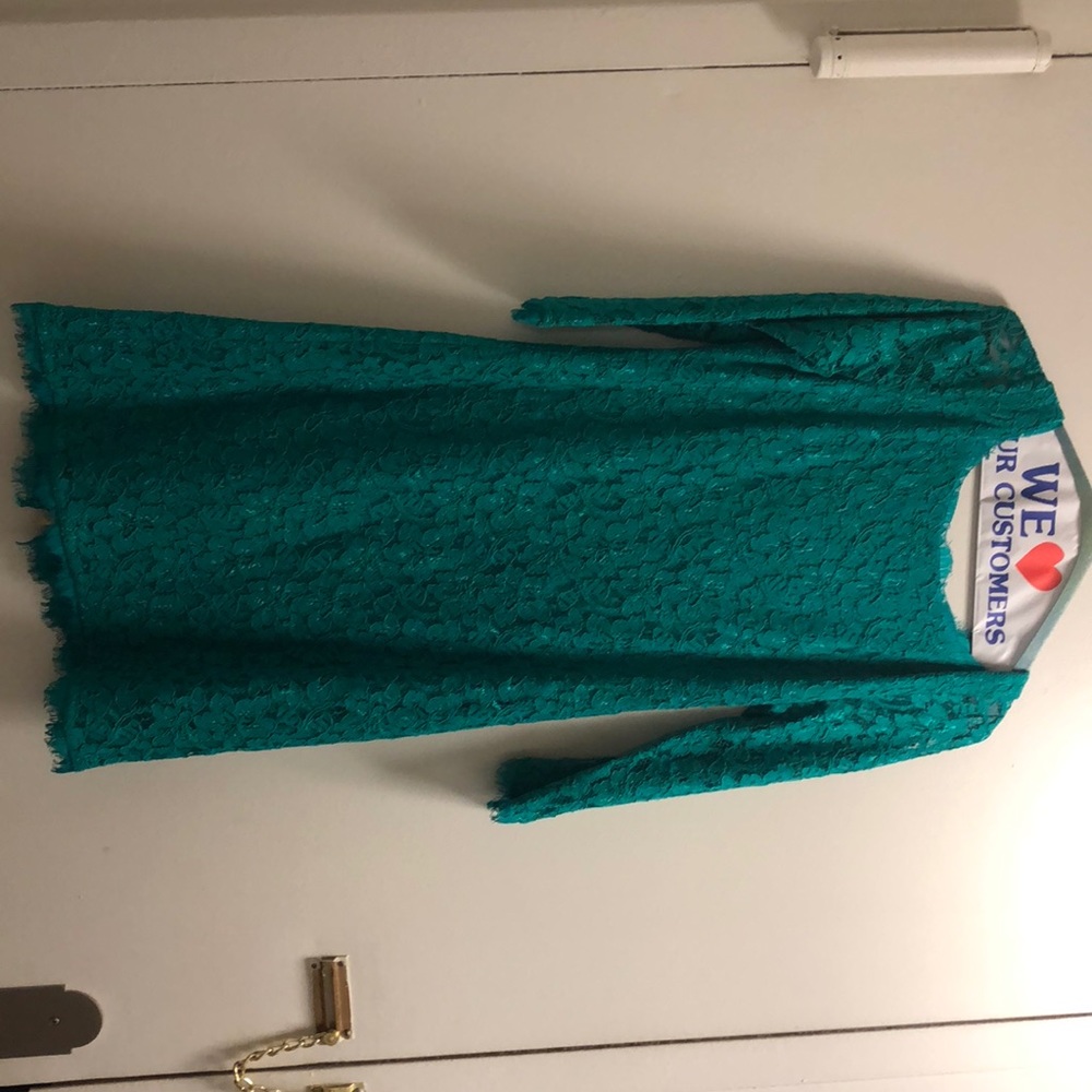 Mini lace dress